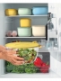 Guzzini, Centrifuga insalata con coperchio Spin&Store 26 cm gialla